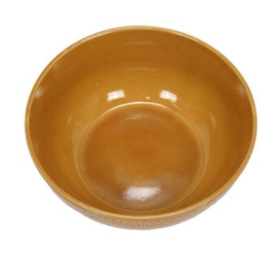 eh Excellent Houseware, ceramiczna miska ze żłobionym wzorem, 1900 ml