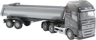 Emek, Volvo FH16 750 XL, ciągnik siodłowy z wywrotką, model, czarny