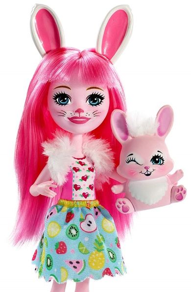 Enchantimals, Bree Bunny i zwierzątko, lalka z akcesoriami