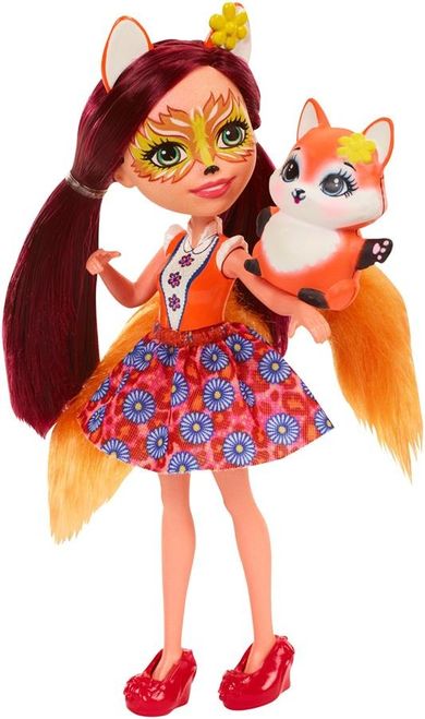 Enchantimals, Felicity Fox i zwierzątko, lalka z akcesoriami