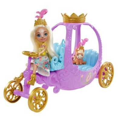 Enchantimals, Królewska karoca, zestaw z lalką i akcesoriami