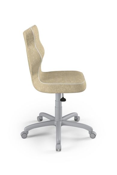 Entelo, Petit, krzesło biurowe, rozmiar 6, wzrost 159-188 cm, beżowe