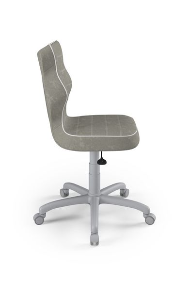 Entelo, Petit, krzesło biurowe, rozmiar 6, wzrost 159-188 cm, szare