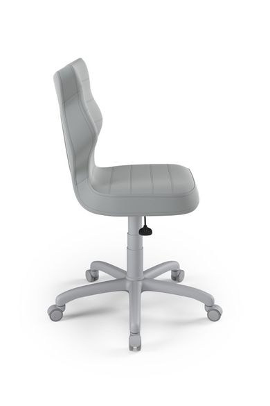 Entelo, Petit, krzesło biurowe, rozmiar 6, wzrost 159-188 cm, szare