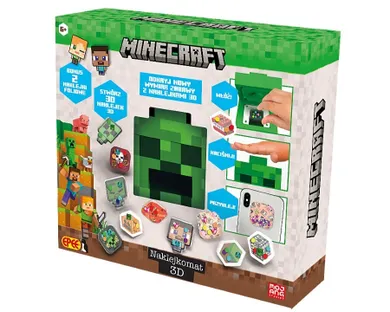 Epee, Minecraft, Naklejkomat 3D, zestaw do tworzenia naklejek