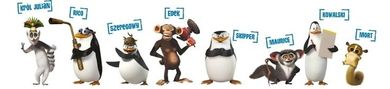 Epee, Pingwiny z Madagaskaru, figurka w saszetce