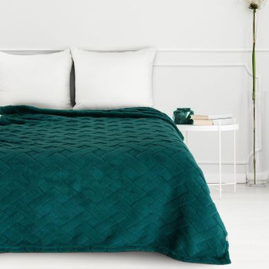 Eurofirany, poszewka design91, 45-45 cm, ciemnozielony