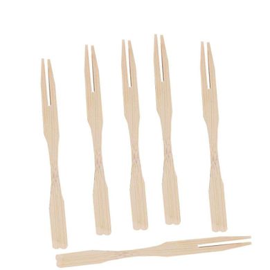 Excellent Houseware, widelczyki bambusowe, 9 cm, 100 szt.
