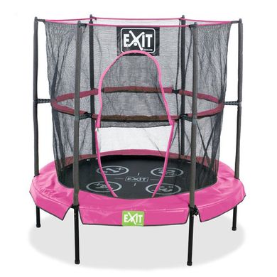 Exit, Bounzy, trampolina mini, 1,40 m, różowa
