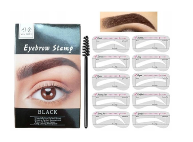 Eyebrow Stamp Zestaw Do Modelowania Brwi Czarny Smyk Com