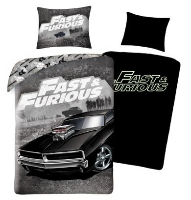 Fast & Furious, 2-częściowy komplet pościeli, 140-200 cm