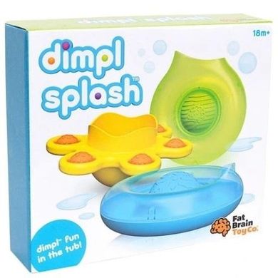 Fat Brain Toy Co, Dimpl Splash, bąbelki kąpielowe, zabawka do kąpieli