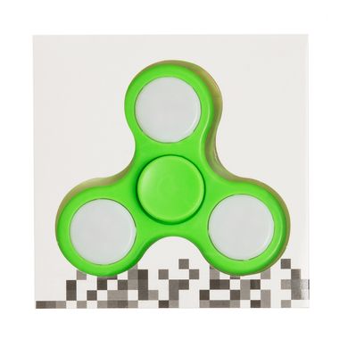 Fidget Spinner ze światłem, zielony