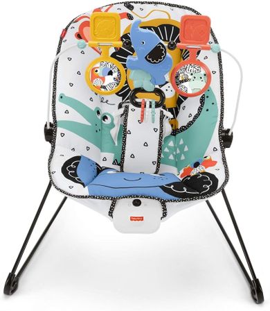 Fisher-Price, Dżungla, leżaczek maluszka, 0-9 kg