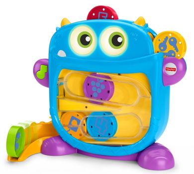 Fisher-Price, Głodny stworek, zjeżdżalnia krążków, gra zręcznościowa