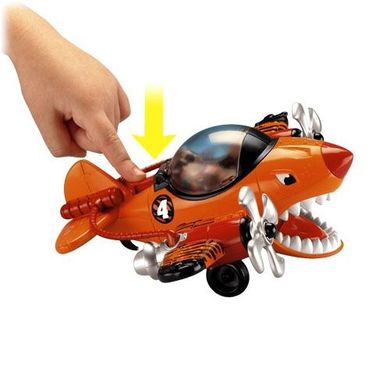 Fisher-Price, Imaginext, Samolot Podniebny Tygrys, zestaw z figurką