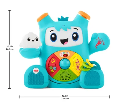 Fisher-Price, Interaktywny przyjaciel Rockit, Poziomy nauki, zabawka edukacyjna