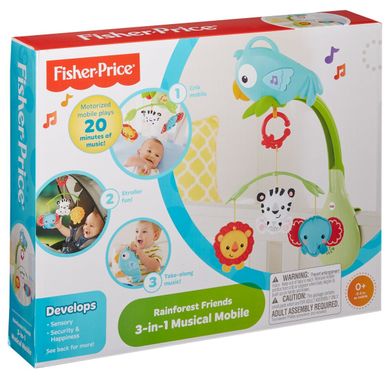 Fisher-Price, karuzelka, Przyjaciele z lasu tropikalnego