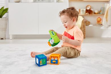 Fisher-Price, Kolorowe zwierzątka, klocki sensoryczne