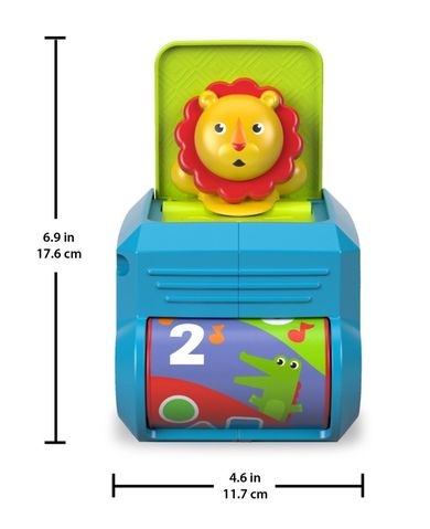 Fisher-Price, kostka-niespodzianka, zabawka interaktywna
