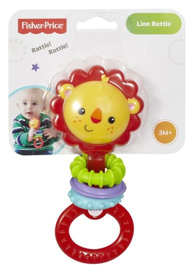 Fisher-Price, Lew, grzechotka