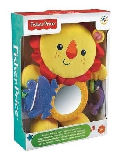 Fisher-Price, Lew z lusterkiem, maskotka do wózka