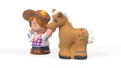 Fisher-Price, Little People, Farmer Melodee i kucyk, zestaw figurek