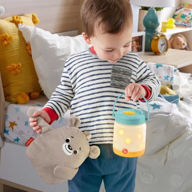 Fisher-Price, Miś ze świetlikami, uspokajacz z dźwiękami i światełkami