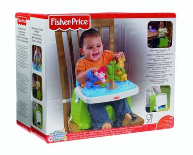Fisher-Price, nakładka do karmienia na krzesło z zabawkami