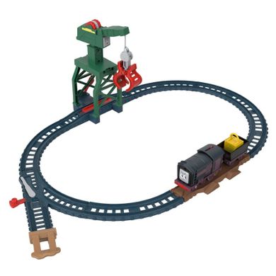 Fisher-Price, Tomek i Przyjaciele, Diesel, zestaw torów z lokomotywką