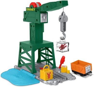 Fisher-Price, Tomek i Przyjaciele, Dźwig Karolek, zestaw do zabawy