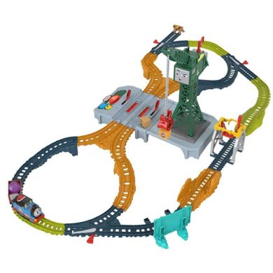 Fisher-Price, Tomek i Przyjaciele, Mówiący dźwig Karolek, mega zestaw torów