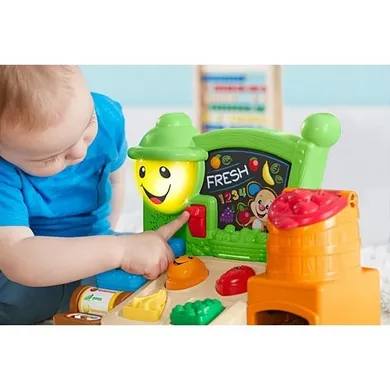 Fisher-Price, Ucz się i śmiej, Straganik Malucha, zabawka niemowlęca