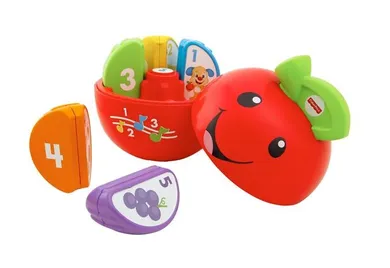 Fisher-Price, Ucz się i śmiej, Uczące jabłuszko, zabawka niemowlęca