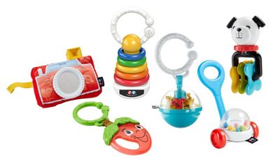 Fisher-Price, Zawieszki i grzechotki, zestaw prezentowy