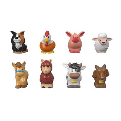 Fisher-Price, Zwierzątka z farmy, zestaw 8 figurek