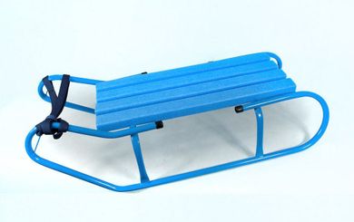Fommy Baby, sanki dziecięce z oparciem, blue