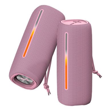 Forever, głośnik bluetooth BS-20, LED, różowy