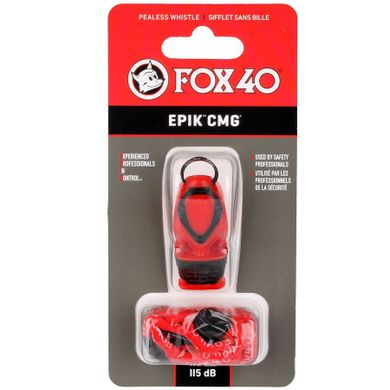 Fox 40, Epik, gwizdek, głośność 115 dB, czerwony