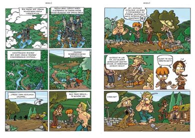 FoxGames, Rycerze. Komiks, gra paragrafowa