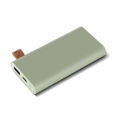 Fresh n rebel, powerbank, 6000 mah, usb-c, dried green