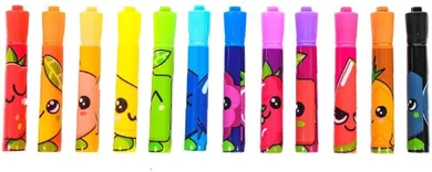 Fruity Squad, pachnące pisaki, 12 szt.