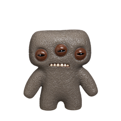 Fuggler, Annoyed Alien Brown, Suspicious Fox Black Chase, Indecisive Monster Yellow, Sketchy Squirrel Grey, figurki kolekcjonerskie, 4 szt.