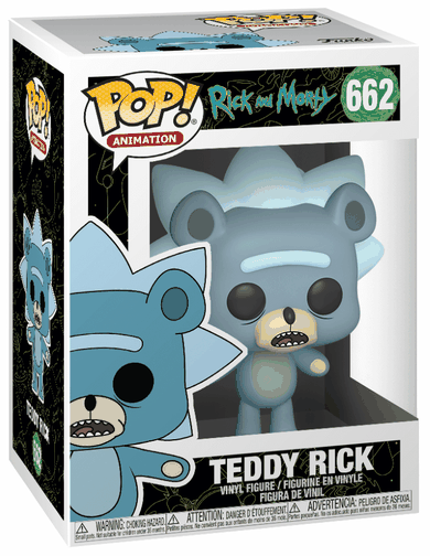 Funko Pop Animation, Rick i Morty, Teddy Rick, nr 662, figurka
