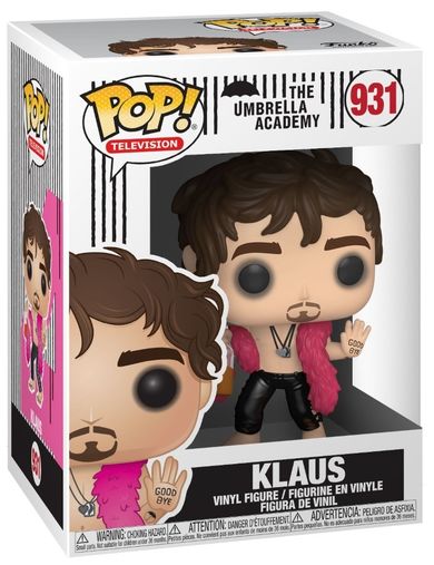 Funko Pop Movies, The Umbrella Academy, Klaus, nr 931, figurka