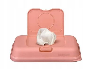 Funkybox, To Go, pojemnik na chusteczki, Peachy Pink Cherry