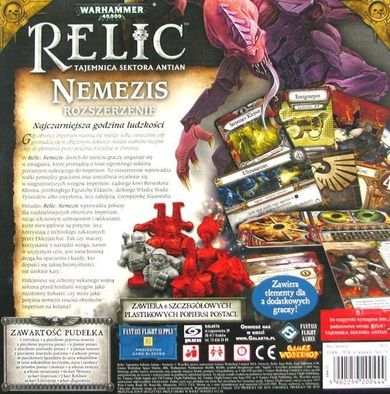 Galakta, Relic: Tajemnica sektora Antian Nemezis, dodatek do gry