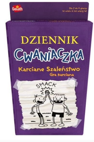 Goliath, Dziennik Cwaniaczka, Karciane szaleństwo, gra karciana