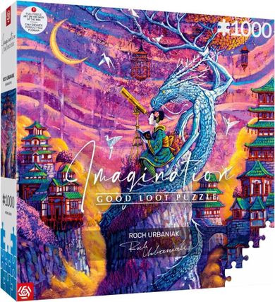 Good Loot, Imagination, Roch Urbaniak Sakura i Ryu, puzzle, 1000 elementów