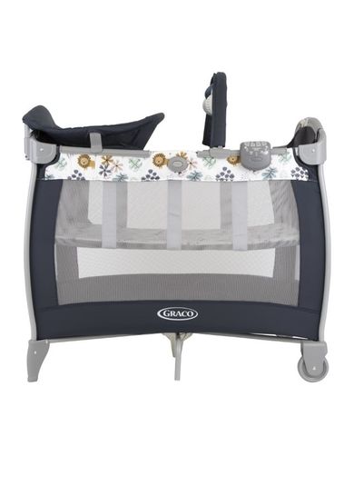 Graco, Contour Electra, łóżeczko niemowlęce z funkcją wibracji, Black